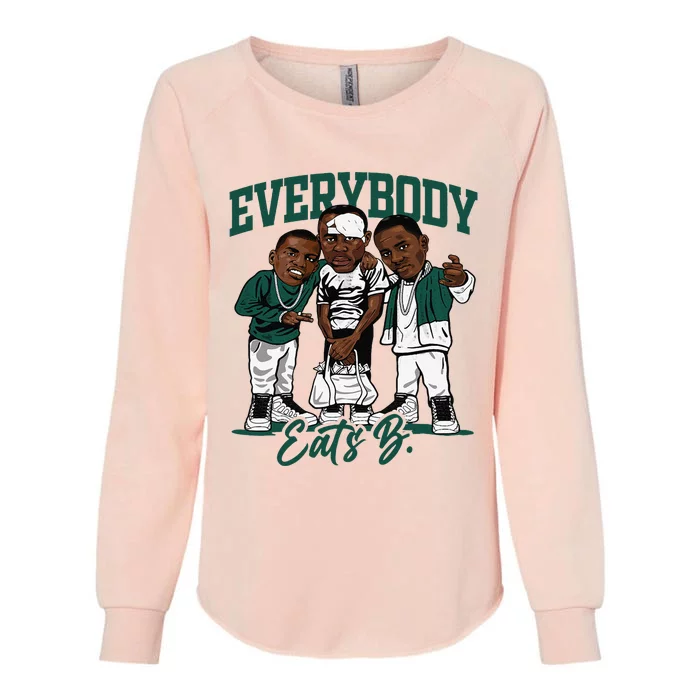 Money Cash Streetwear Matching Oxidized Green 4s Womens California Wash Sweatshirt