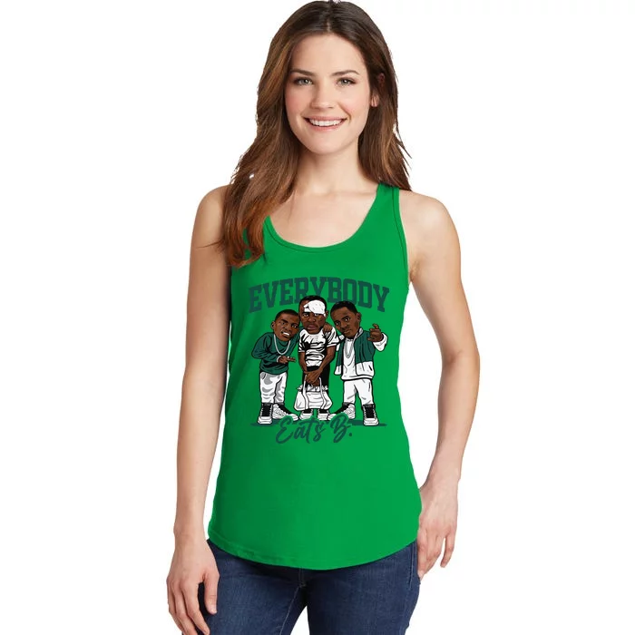 Money Cash Streetwear Matching Oxidized Green 4s Ladies Essential Tank