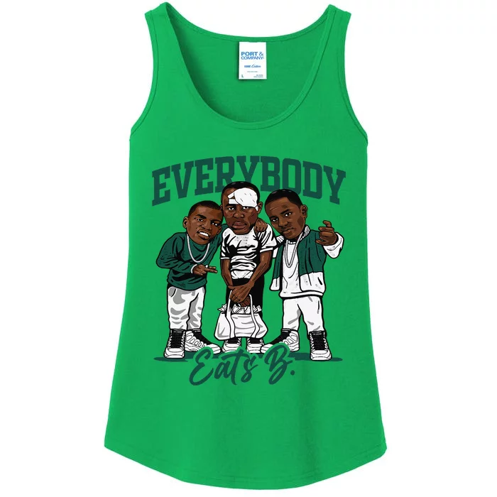 Money Cash Streetwear Matching Oxidized Green 4s Ladies Essential Tank