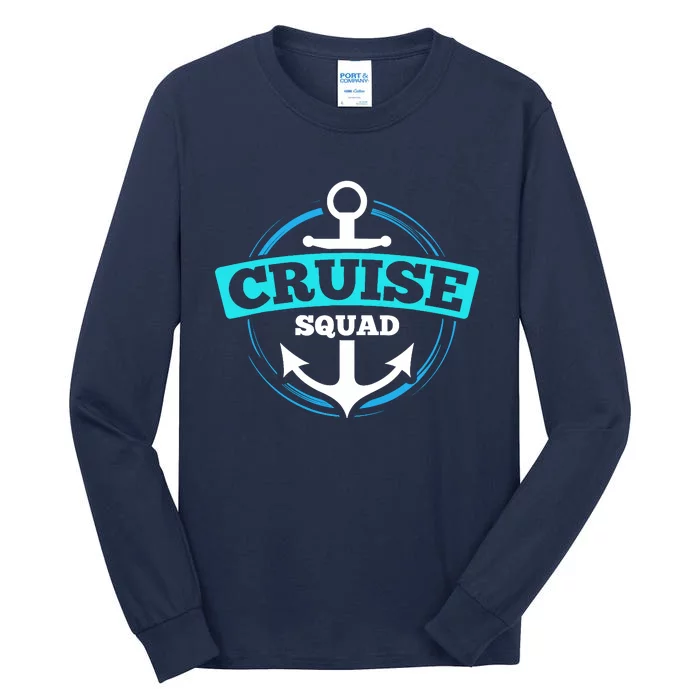 Matching Cruise Squads For Cruise Trip Vacation Tall Long Sleeve T-Shirt