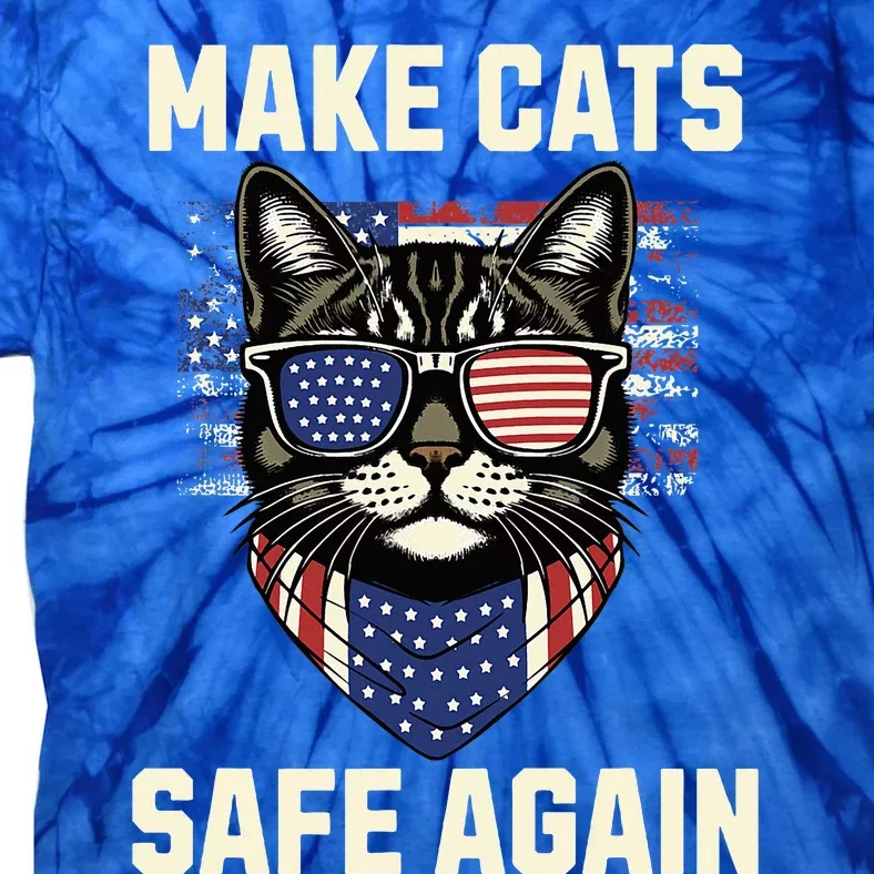 Make Cats Safe Again Tie-Dye T-Shirt