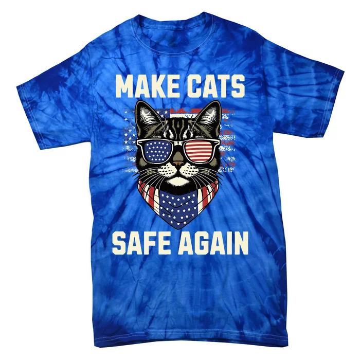 Make Cats Safe Again Tie-Dye T-Shirt