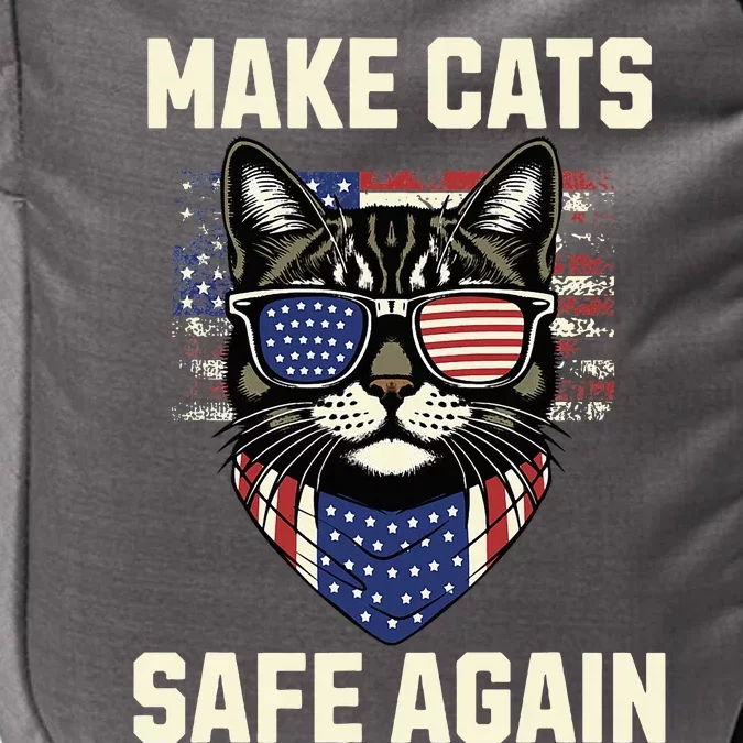 Make Cats Safe Again Impact Tech Backpack