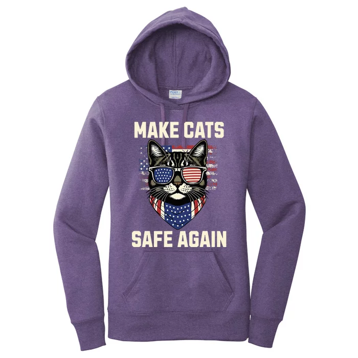 Make Cats Safe Again Women's Pullover Hoodie