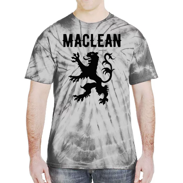 Maclean Clan Scottish Family Name Scotland Heraldry Tie-Dye T-Shirt