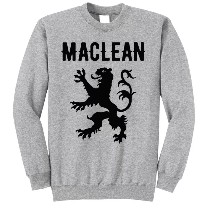 Maclean Clan Scottish Family Name Scotland Heraldry Tall Sweatshirt