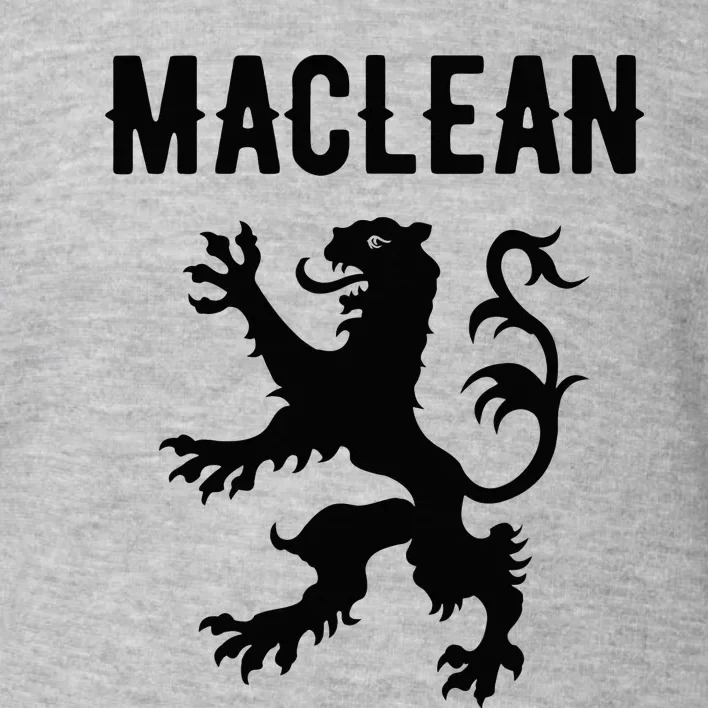 Maclean Clan Scottish Family Name Scotland Heraldry Toddler Sweatshirt