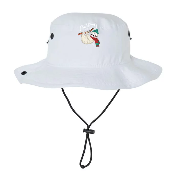 Merry Christmas Slothmas Sloth Lovers Xmas Holiday Funny Gift Great Gift Legacy Cool Fit Booney Bucket Hat