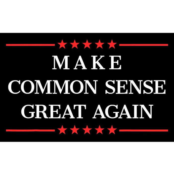 Make Common Sense Great Again Bumper Sticker