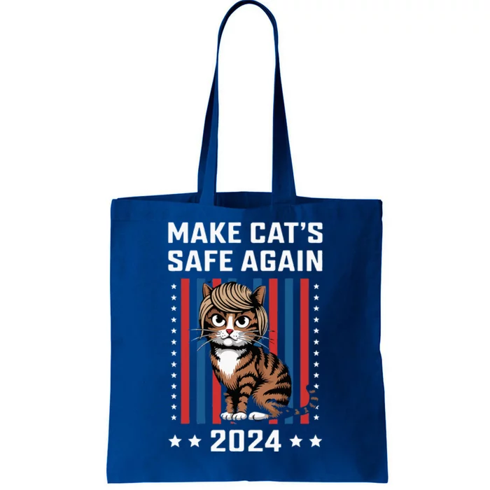 Make Cats Safe Again 2024 Trump Cats Owner Tote Bag