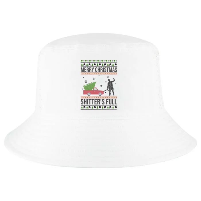 Merry Christmas Shitters Full Funny Ugly Cool Comfort Performance Bucket Hat