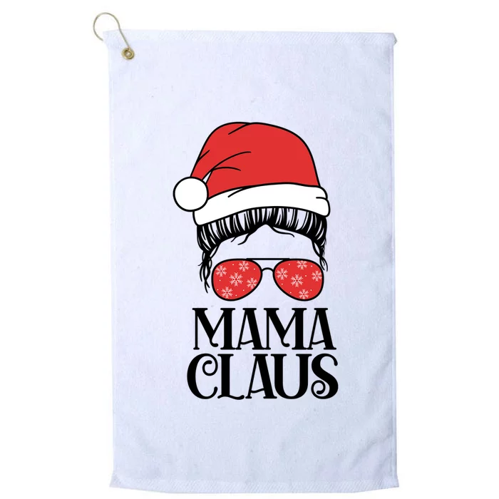 Mama Claus Santa Christmas Gift Platinum Collection Golf Towel