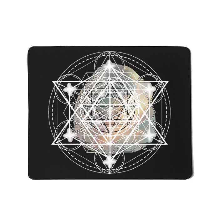 Metatron Cube Sacred Geometry Spiritual Yoga Mousepad