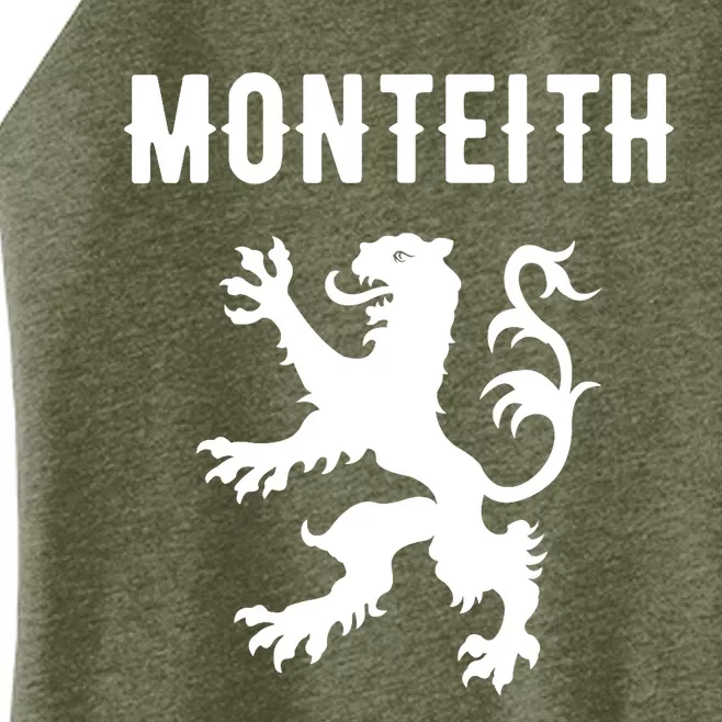 Monteith Clan Scottish Family Name Scotland Women’s Perfect Tri Rocker Tank