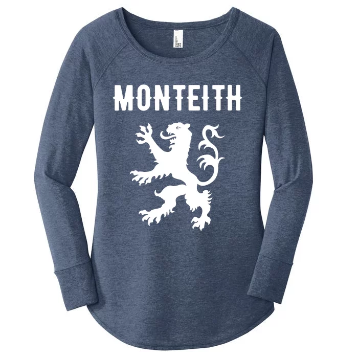 Monteith Clan Scottish Family Name Scotland Women's Perfect Tri Tunic Long Sleeve Shirt