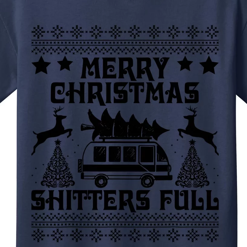 Merry Christmas Shitter Full T Kids T-Shirt