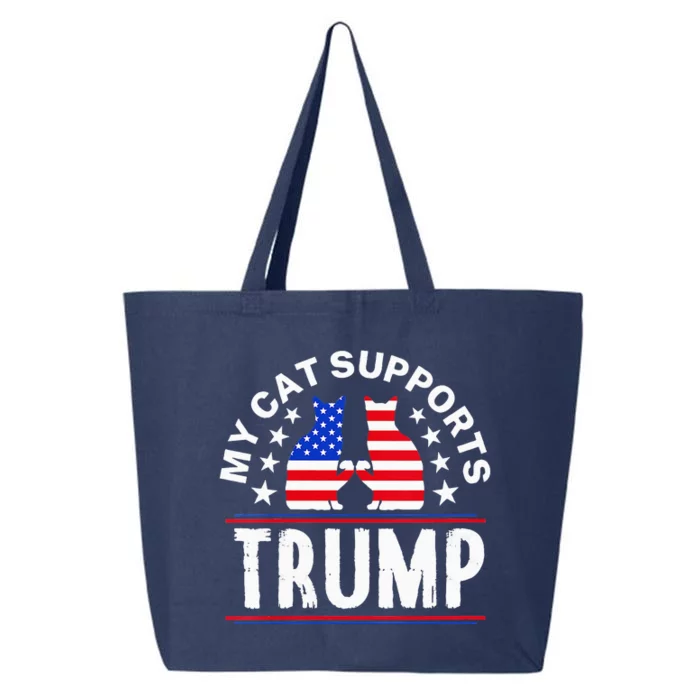 My Cat Supports Trump 25L Jumbo Tote