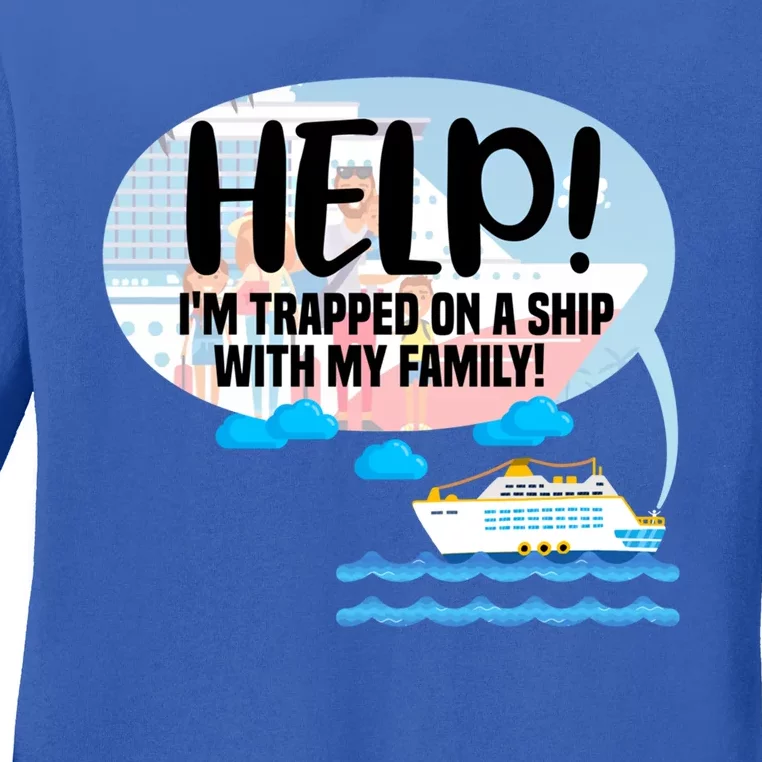 Matching Cruise Ship Family Vacation Trip Travel Relatives Great Gift Ladies Long Sleeve Shirt