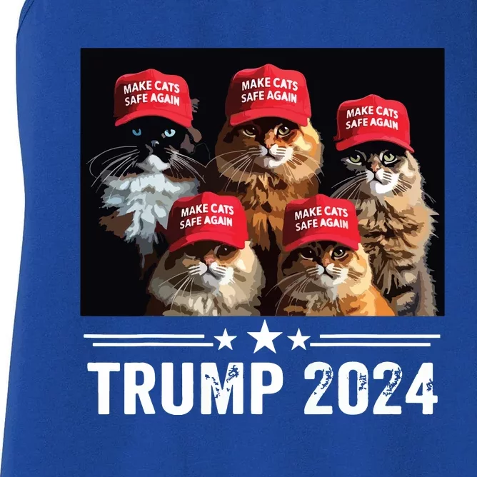 Make Cats Safe Again Women's Racerback Tank