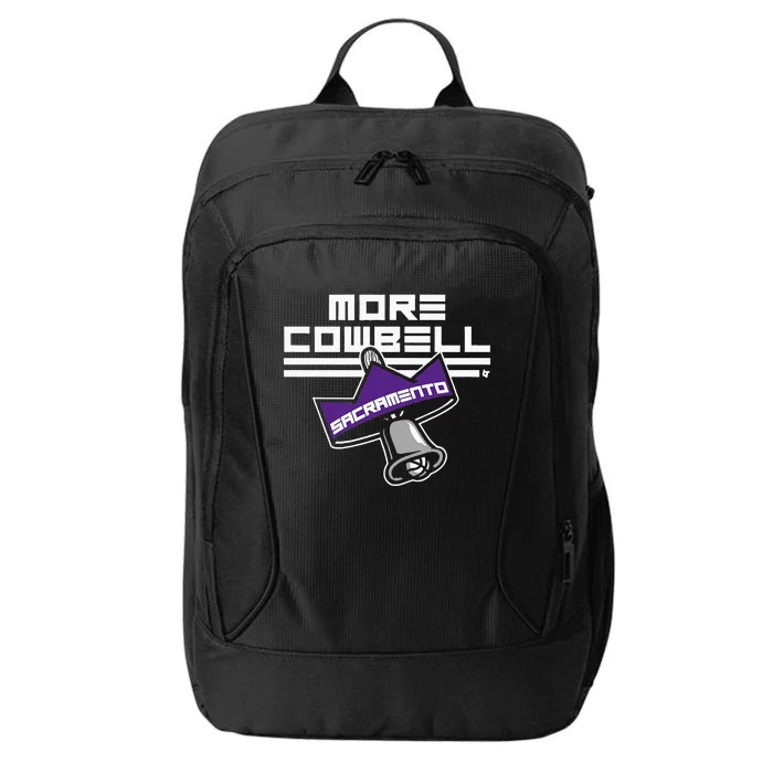 More Cowbell Sacramento Basketball City Backpack