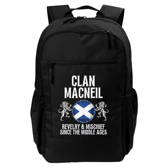 Macneil Clan Scottish Family Name Scotland Heraldry Daily Commute Backpack