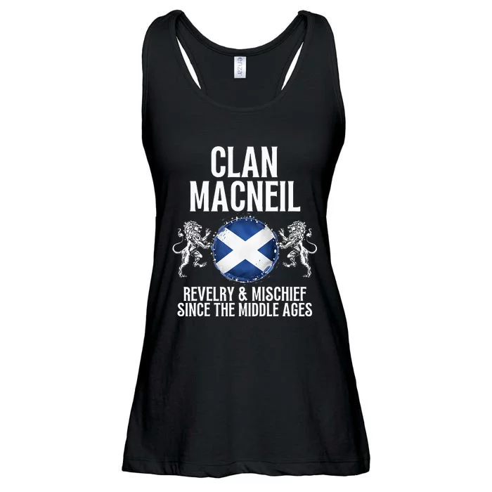 Macneil Clan Scottish Family Name Scotland Heraldry Ladies Essential Flowy Tank