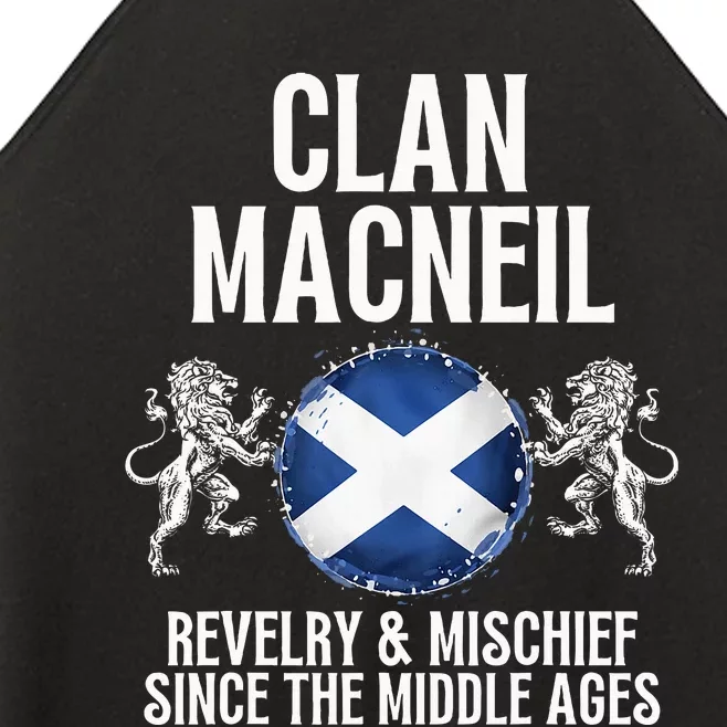 Macneil Clan Scottish Family Name Scotland Heraldry Women’s Perfect Tri Rocker Tank