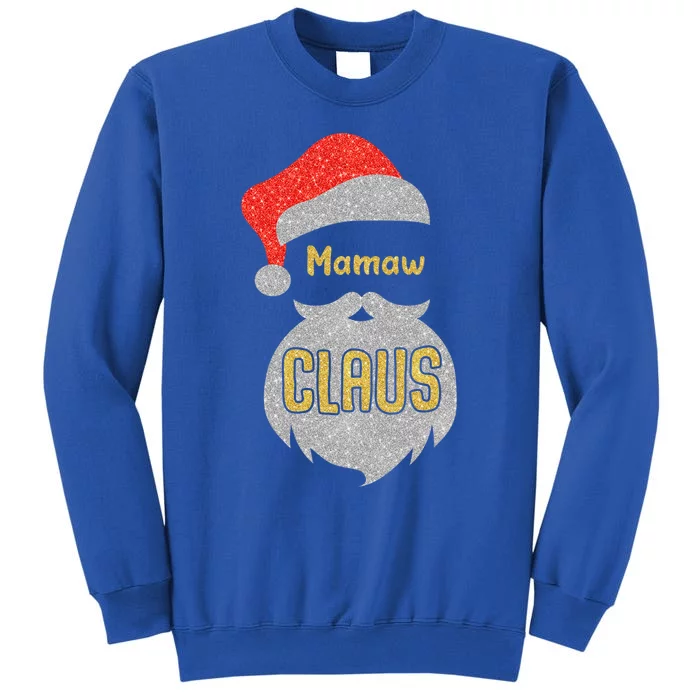 Mamaw Claus Santa Christmas Matching Family Funny Gift Sweatshirt