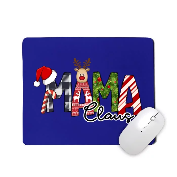 Mama Claus Santa Reindeer Christmas Family Matching Xmas Gift Mousepad