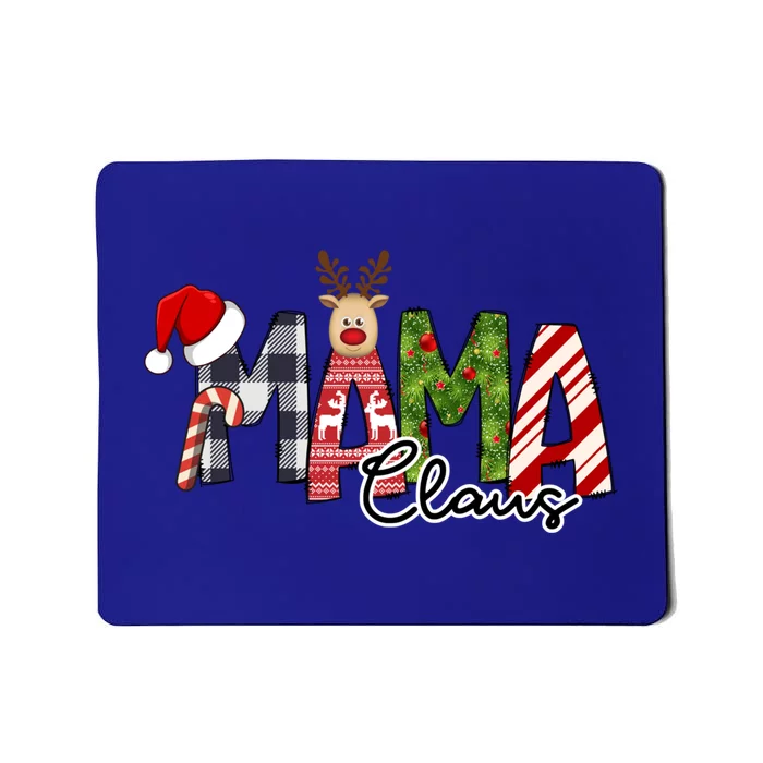 Mama Claus Santa Reindeer Christmas Family Matching Xmas Gift Mousepad