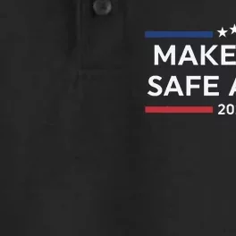 Make Cats Safe Again Funny 2024 Presidential Election Dry Zone Grid Performance Polo