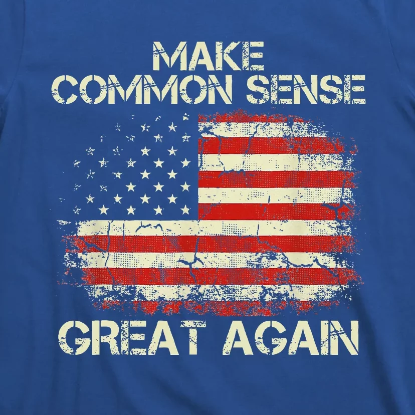 Make Common Sense Great Again T-Shirt