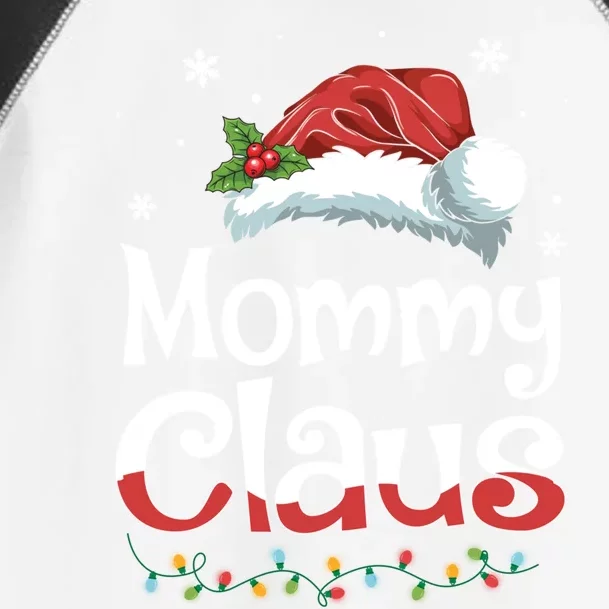 Mommy Claus Santa Funny Christmas Pajama Matching Family Cool Gift Toddler Fine Jersey T-Shirt