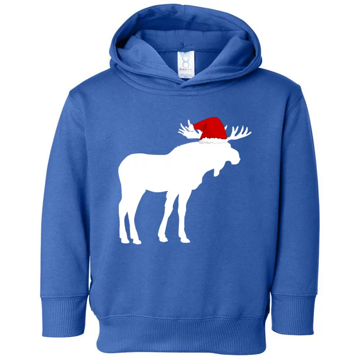 Moose Christmas Sweater Funny Animal Cool Gift Jumper Gift Toddler Hoodie