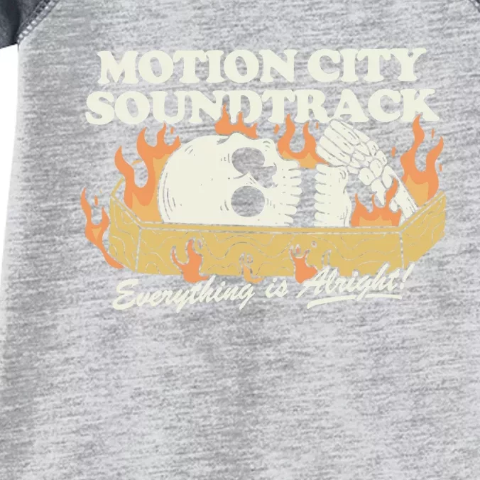 Motion City Soundtrack Everything Is Alright Coffin Infant Baby Jersey Bodysuit