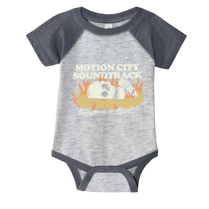 Motion City Soundtrack Everything Is Alright Coffin Infant Baby Jersey Bodysuit