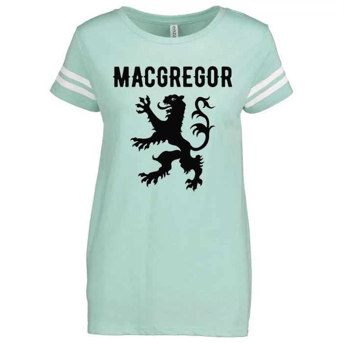 MacGregor Clan Scottish Family Name Scotland Heraldry Enza Ladies Jersey Football T-Shirt