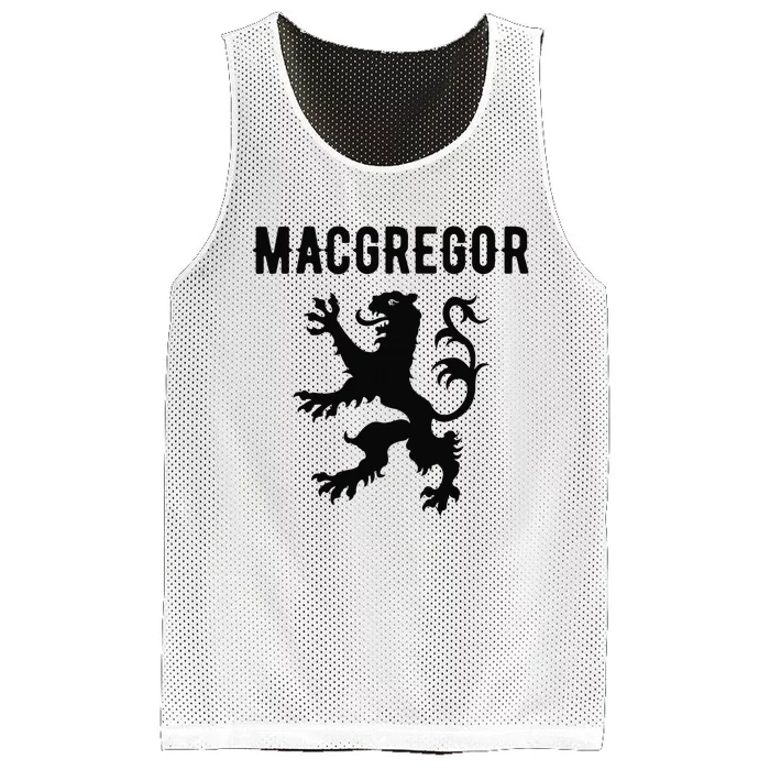 MacGregor Clan Scottish Family Name Scotland Heraldry Mesh Reversible Basketball Jersey Tank