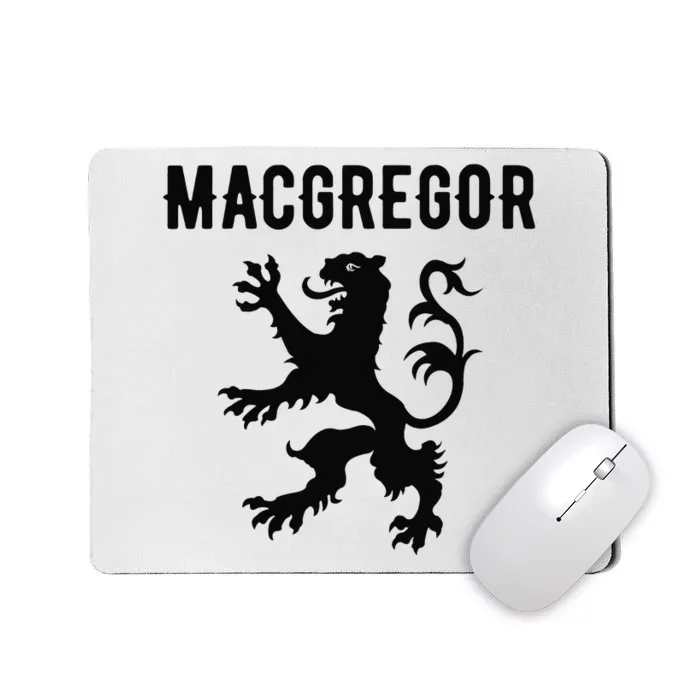 MacGregor Clan Scottish Family Name Scotland Heraldry Mousepad