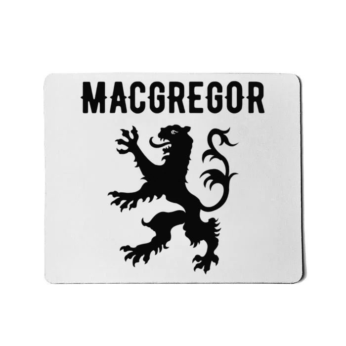 MacGregor Clan Scottish Family Name Scotland Heraldry Mousepad