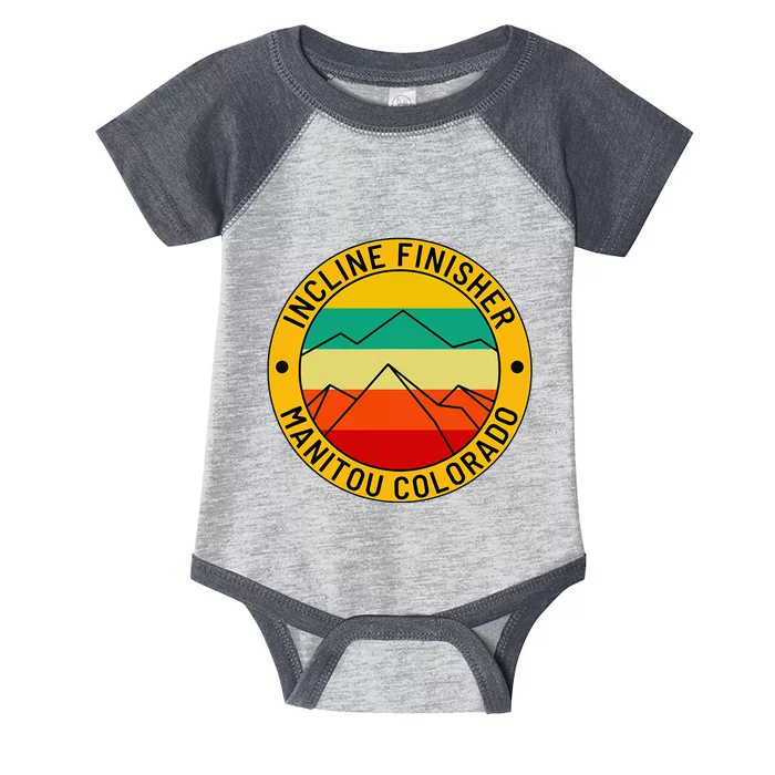 Manitou Colorado The Incline Hike Incline Finisher Souvenir Infant Baby Jersey Bodysuit