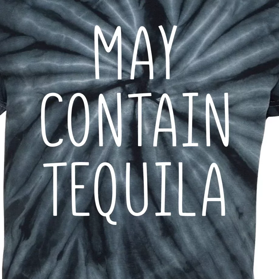 May Contain Tequila Funny Kids Tie-Dye T-Shirt