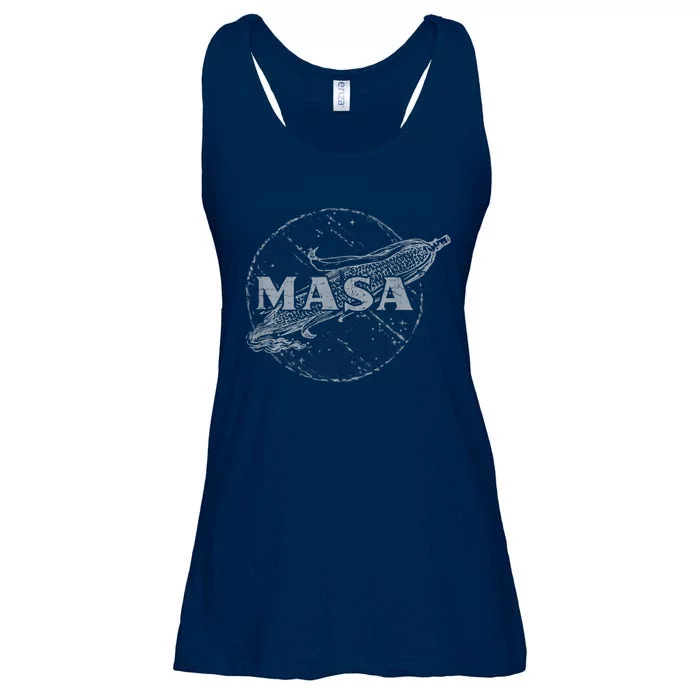 MASA Corn Tortilla, Tamale, Mexican Food Shirt Ladies Essential Flowy Tank