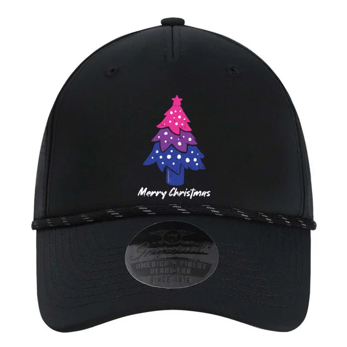 Merry Christmas Tree Bisexual Pajama Lgbtgiftq Bi Pride Xgiftmas Cool Gift Performance The Dyno Cap