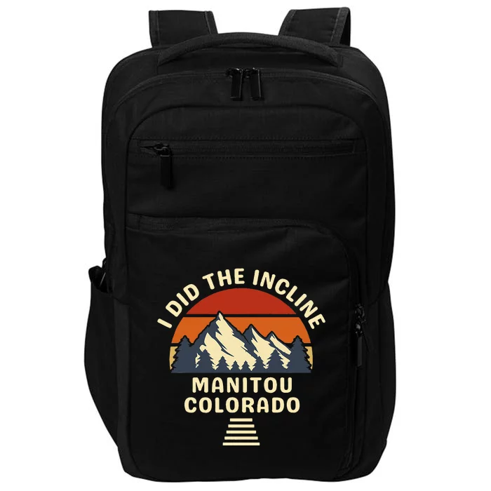 Manitou Colorado The Incline Hike I Did It Impact Tech Backpack