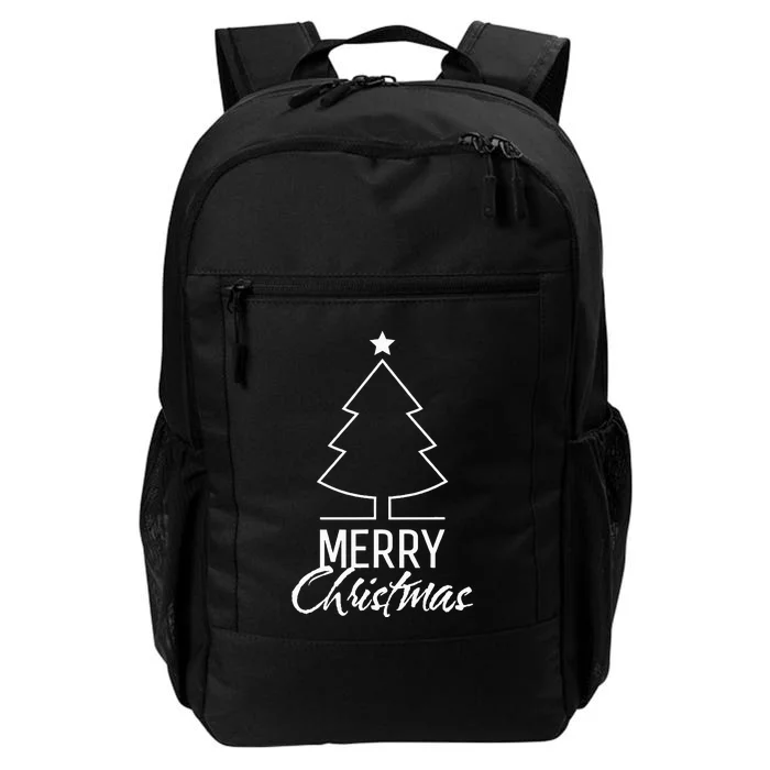 Merry Christmas Tree 2024 Daily Commute Backpack