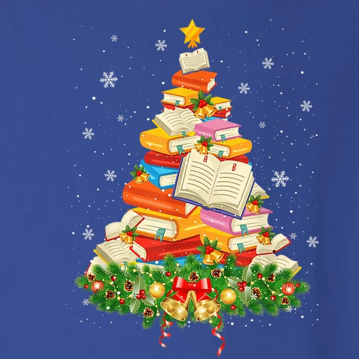 Merry Christmas Tree Reading Books Librarian Xmas Lighting Gift Toddler Long Sleeve Shirt