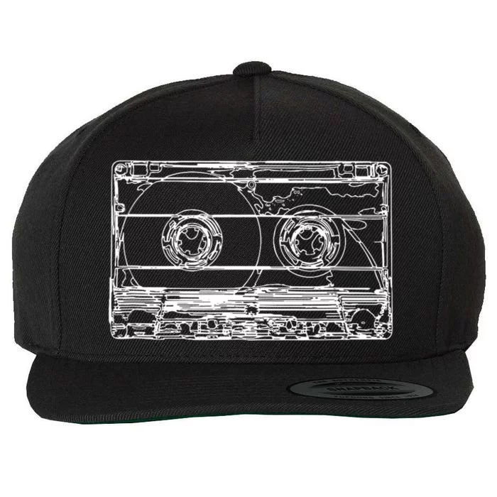 Mixtape Cassette Tape 90s Party Outfit Oldschool Wool Snapback Cap