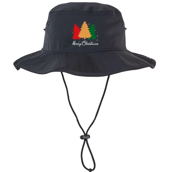 Merry Christmas Tree Family Xmas Holidays Gift Legacy Cool Fit Booney Bucket Hat