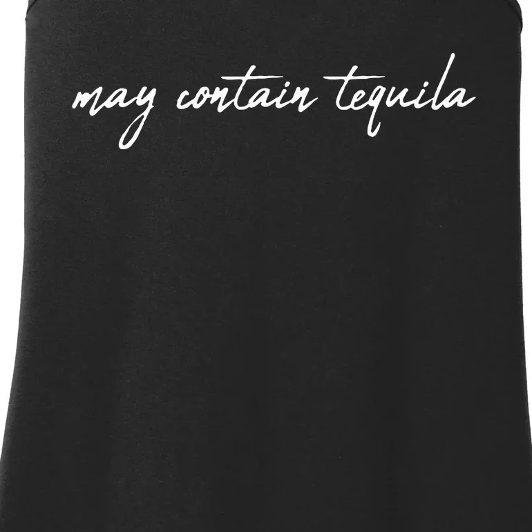 May Contain Tequila Ladies Essential Tank